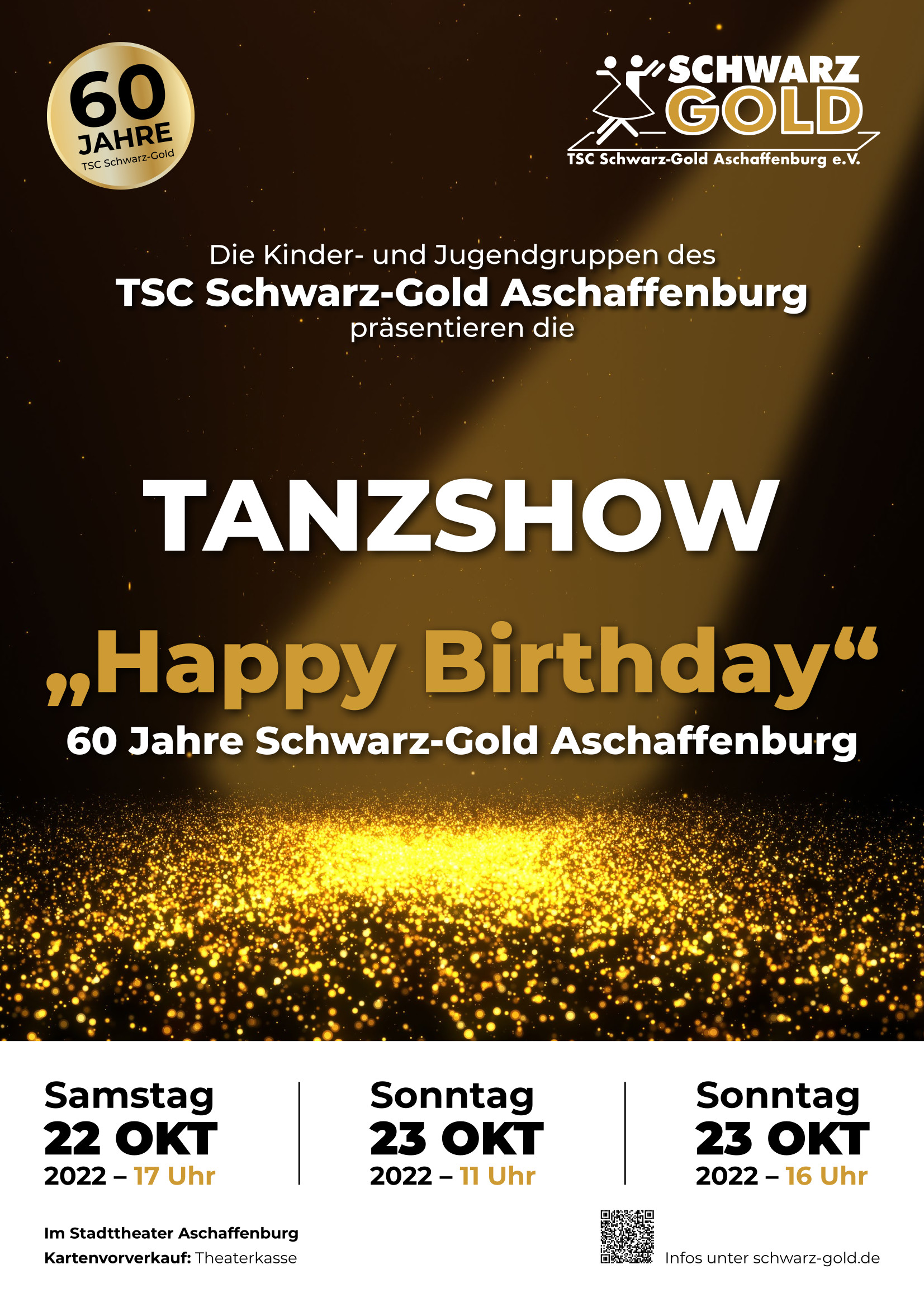 Tanzshow 60 Jahre Schwarz-Gold